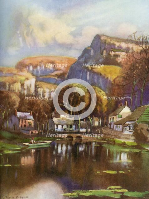 'Cheddar Gorge, Somerset', 1924-1926.Artist: Louis Burleigh Bruhl