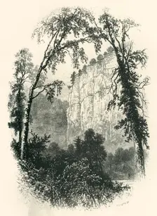 Chee Tor, Chee Dale c1870