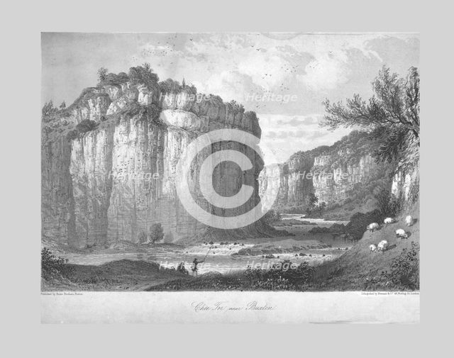 'Chee Tor near Buxton', c1840. Creator: Unknown.