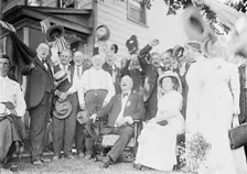 Cheering Sickles, 1913. Creator: Bain News Service