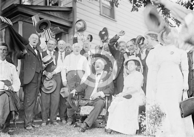 Cheering Sickles, 1913. Creator: Bain News Service.