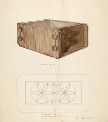 Cheese Mold, 1936. Creator: Roberta Elvis