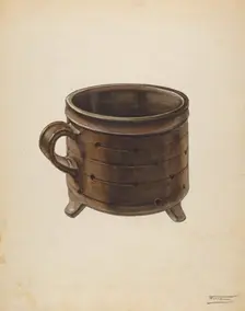 Cheese Pot, c. 1938. Creator: Frank Fumagalli