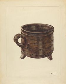 Cheese Pot, c. 1940. Creator: Frank Fumagalli