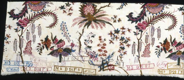 Chef-de-piece (Furnishing Fabric), France, 1850/75. Creator: Unknown.