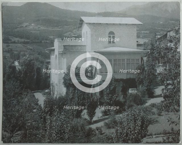 Chekhov's House in Yalta, 1890s. Artist: Anonymous  