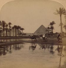 Cheops from the fertile Valley of the Nile, Egypt 1896