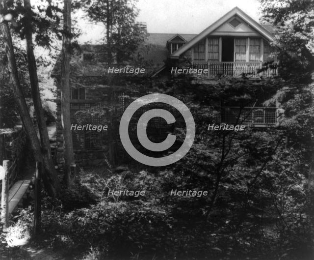 "Chelmsford," Elon Huntington Hooker house, Greenwich, Connecticut, c1914. Creator: Frances Benjamin Johnston.