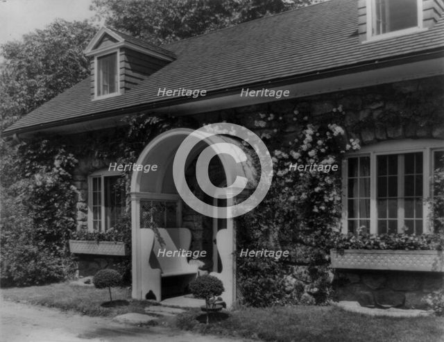 "Chelmsford," Elon Huntington Hooker house, Greenwich, Connecticut, c1914. Creator: Frances Benjamin Johnston.