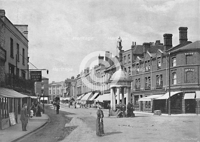 'Chelmsford: High Street', c1896. Artist: Poulton & Co.