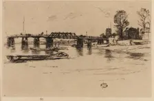 Chelsea, 1879. Creator: James Abbott McNeill Whistler