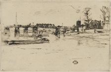 Chelsea, 1879. Creator: James Abbott McNeill Whistler