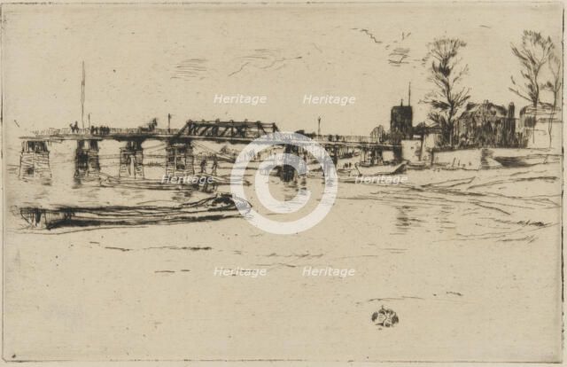 Chelsea, 1879. Creator: James Abbott McNeill Whistler.