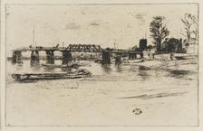 Chelsea, 1879. Creator: James Abbott McNeill Whistler