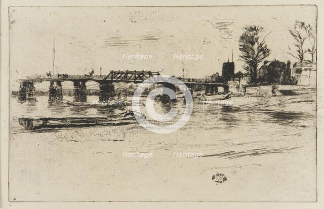 Chelsea, 1879. Creator: James Abbott McNeill Whistler.