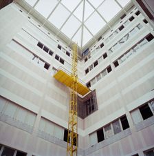 Chelsea and Westminster Hospital, Fulham Road, Kensington and Chelsea, London, 01/07/1991. Creator: John Laing plc