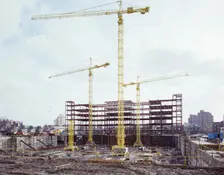 Chelsea and Westminster Hospital, Fulham Road, Kensington and Chelsea, London, 30/01/1990. Creator: John Laing plc