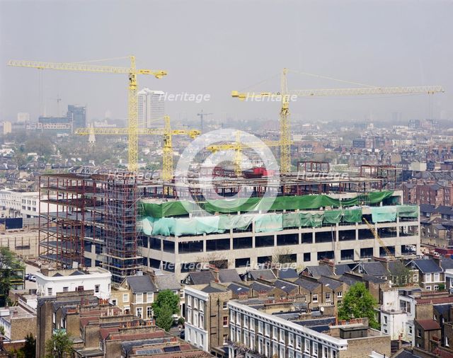 Chelsea and Westminster Hospital, Fulham Road, Kensington and Chelsea, London, 30/04/1990. Creator: John Laing plc.
