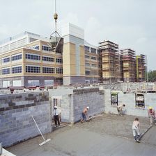 Chelsea and Westminster Hospital, Fulham Road, Kensington and Chelsea, London, 01/08/1991. Creator: John Laing plc