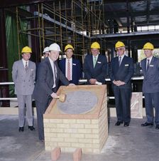 Chelsea and Westminster Hospital, Fulham Road, Kensington and Chelsea, London, 19/09/1990. Creator: John Laing plc