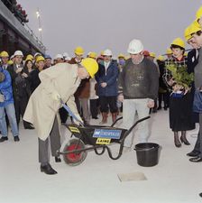 Chelsea and Westminster Hospital, Fulham Road, Kensington and Chelsea, London, 28/01/1991. Creator: John Laing plc