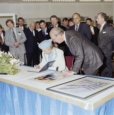 Chelsea and Westminster Hospital, Fulham Road, Kensington and Chelsea, London, 13/05/1993. Creator: John Laing plc
