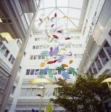 Chelsea and Westminster Hospital, Fulham Road, Kensington and Chelsea, London, 08/09/1993. Creator: John Laing plc