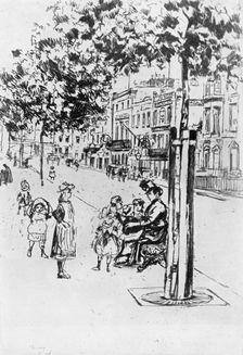 Chelsea Children 1913.Artist: Theodore Roussel