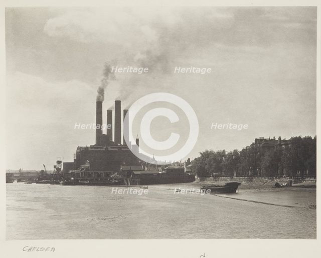 Chelsea. From the album: Photograph album - London, 1920s. Creator: Harry Moult.