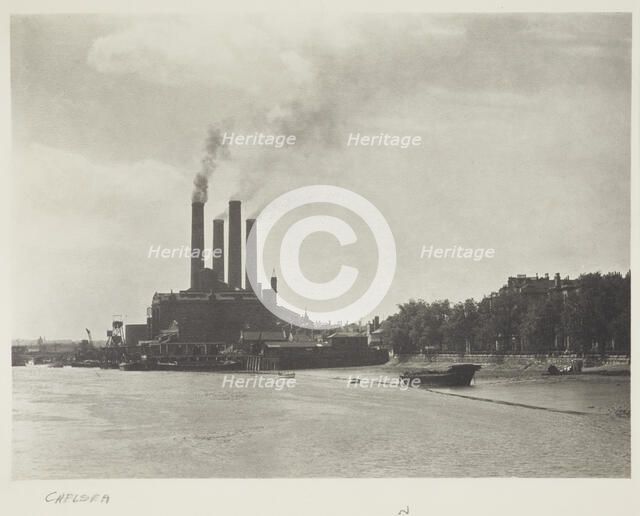 Chelsea. From the album: Photograph album - London, 1920s. Creator: Harry Moult.