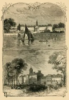 Chelsea Hospital c1876. Creator: Unknown