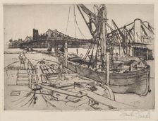 Chelsea, No.II, 1886. Creator: Joseph Pennell