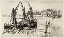 Chelsea, No. 1, 1886. Creator: Joseph Pennell (American, 1857-1926)