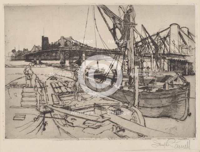 Chelsea, No.II, 1886. Creator: Joseph Pennell.