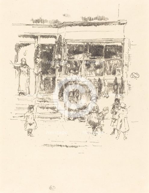 Chelsea Rags, 1888. Creator: James Abbott McNeill Whistler.