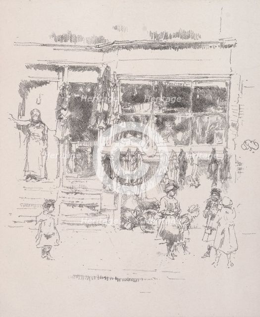 Chelsea Rags, 1888. Creator: James McNeill Whistler (American, 1834-1903).