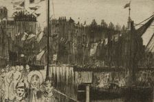 Chelsea Regatta, 1888-89. Creator: Theodore Roussel