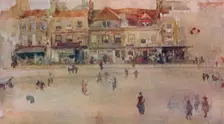 Chelsea Shops c1855, (1904). Artist: James Abbott McNeill Whistler