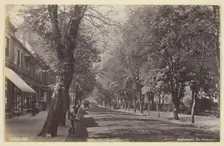 Cheltenham, the Promenade, 1860/94. Creator: Francis Bedford