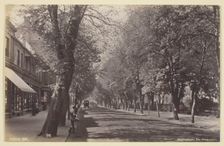 Cheltenham, the Promenade, 1860/94. Creator: Francis Bedford
