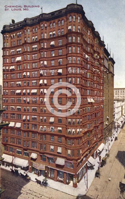 Chemical Building, St Louis, Missouri, USA, 1910. Artist: Unknown