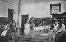 Chemical laboratory, 1904. Creator: Frances Benjamin Johnston