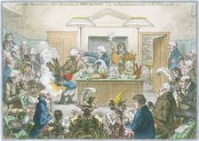 Chemical lecture, 1802. Creator: James Gillray