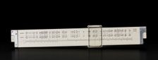 Chemical slide rule owned by Sally Ride, ca. 1970. Creator: Keuffel & Esser Co.
