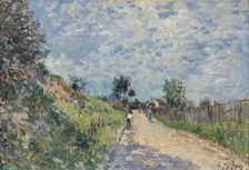 Chemin montant, 1870. Creator: Sisley, Alfred (1839-1899)