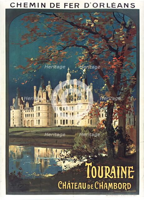 Chemin de fer d'Orléans. Touraine, 1900s. Creator: Tauzin, Louis (1842-1915).