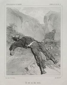 Chemin de Toulon. Creator: Paul Gavarni (French, 1804-1866)