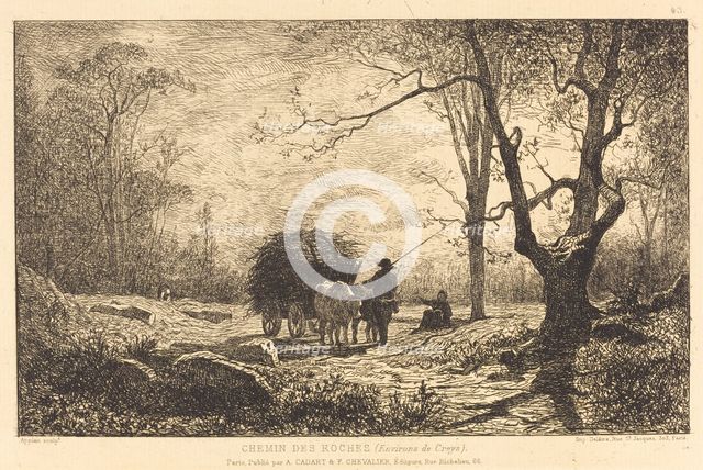 Chemin des Roches. Creator: Adolphe Appian.
