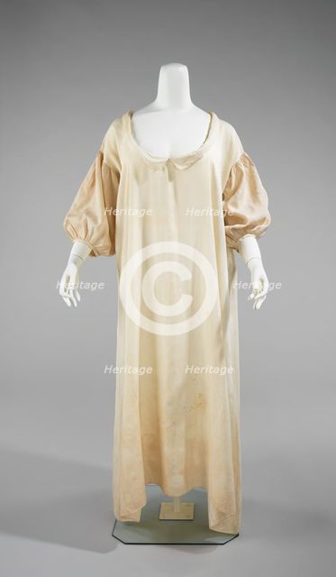 Chemise, American, ca. 1822. Creator: Unknown.