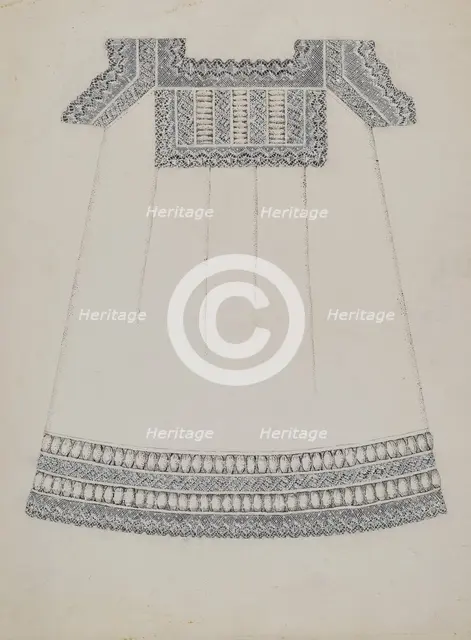 Chemise, c. 1936. Creator: Evelyn Bailey.